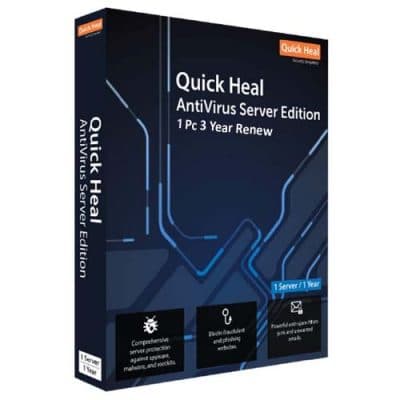 Renew Quick Heal Antivirus for Server 3 years
