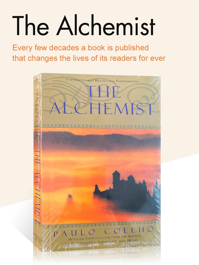The Alchemist, 25th Anniversary: A Fable about Following Your Adult Story Novel Books In English Book Original
